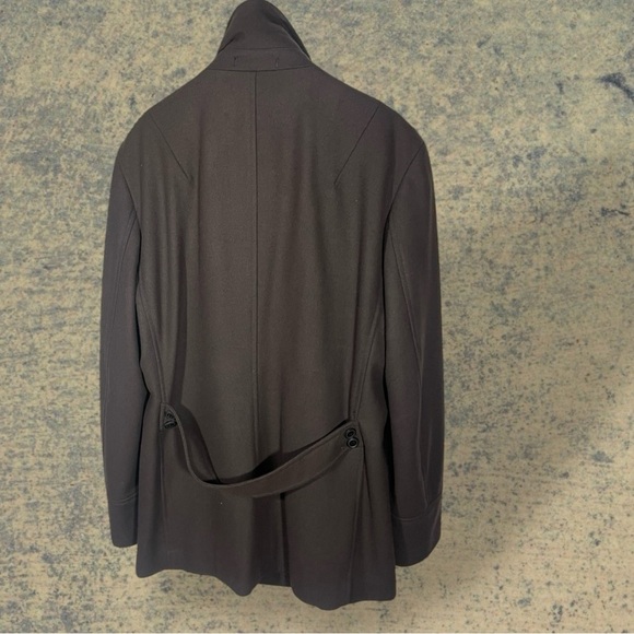 Black Rivet Men's Taupe Gray Peacoat Size XL - Picture 9 of 16